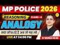 MP POLICE 2026 REASONING | ANALOGY | MP POLICE REASONING FROM ZERO TO TOP BY DEEPIKA MA’AM