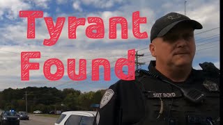 NC Tyrant Hunter arrested for NOT BREAKING THE LAW