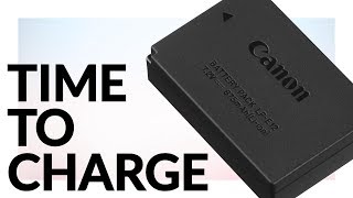 Official Canon LP-E12 Charging Time