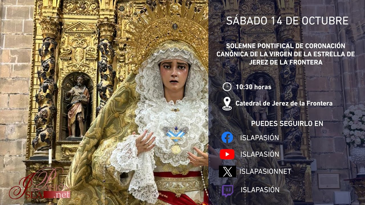 #directo  | Pontifical de Coronación Canónica de la Virgen de la Estrella | Jerez | 2023