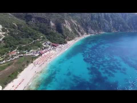 Παραλια ΠΕΤΑΝΟΙ ΚΕΦΑΛΟΝΙΑ DRONE VIDEO 2.7 K FHD