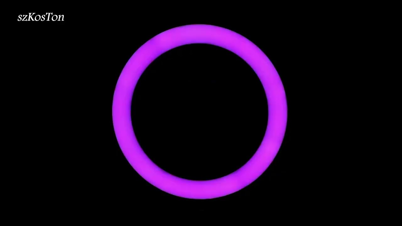 Anel de luz LED RGB de 13 polegadas para selfie com tripé de 0,5 m, 1,6