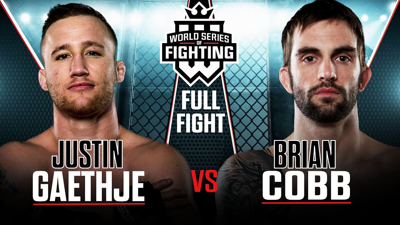 [HD] Justin Gaethje vs Brian Cobb | WSOF 3, 2013