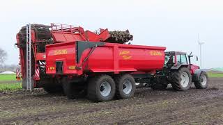 Valtra 8150 Met Unsinn Bieten Lader.