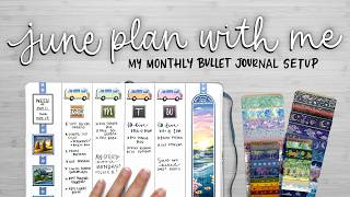 My June Bullet Journal Setup 📖 2026 PLAN WITH ME LIVE!