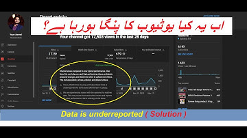 Views, Watch time & Subscribers: Data is underreported for some dates | 😲OMG 😲| Best Solution |
