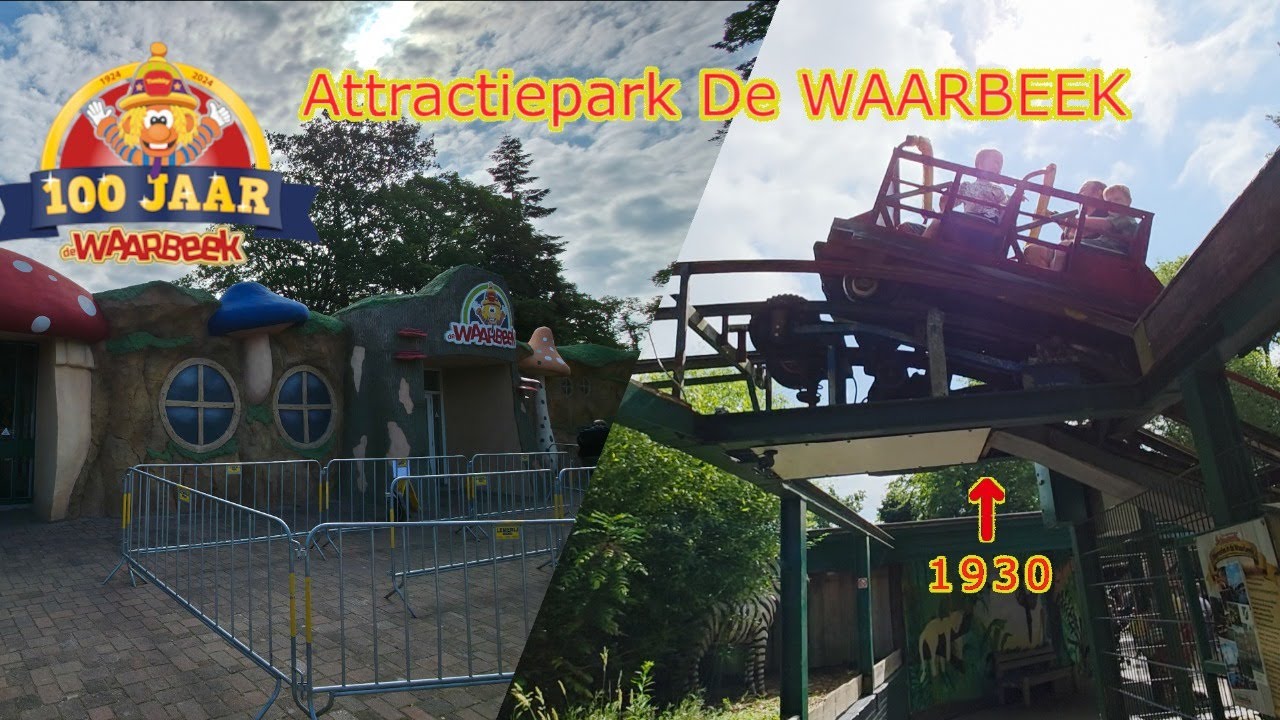 Een van de oudste achtbanen doen! I De Waarbeek