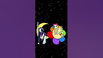 Astro and dandy🌙🌸 #moonflower #alightmotion #tweening #dandysworld