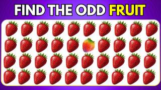 Find the ODD One Out - Fruit Edition | Easy, Medium, Hard 🍒🍋🍑 screenshot 5