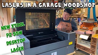 Adding a Laser to My Garage Woodshop: xTool P2 CO2 Laser by Six Eight Woodworks 6,790 views 10 months ago 17 minutes