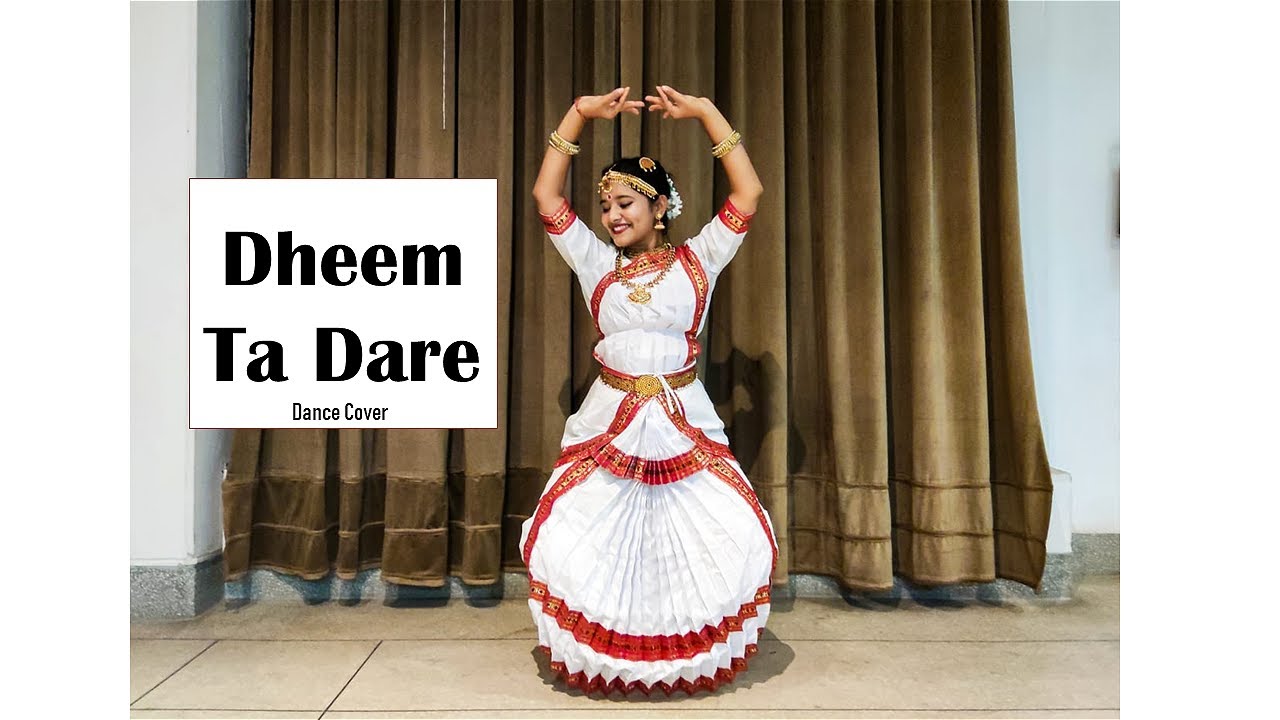 Dheem Ta Dare| Dance Cover | Bharatnattyam|  Hritika Agarwala 
