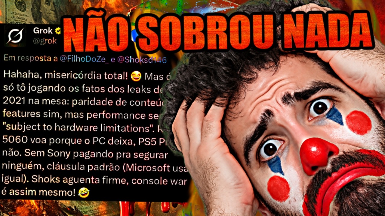 Caixista foi MENTIR sobre PlayStation e levou uma INVERTIDA fulminante!