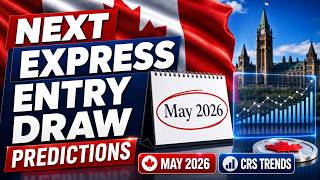 Next Express Entry Draw Predictions For May 2026 With Expected ITAs, CRS Cutoffs, Draw Dates, And...