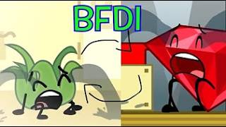 (REUPLOAD) BFDI Ruby and Grassy's Crying Switched