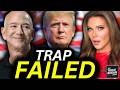 🚨 Bezos SHUTS DOWN CNBC Reporter Trying to Trap Him With Anti-Trump Bait on LIVE TV | Trish Regan