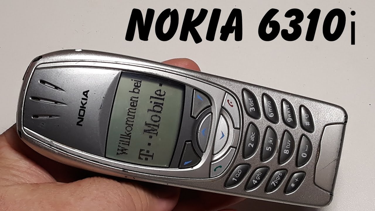 Nokia 6310i проверка ретро телефона 2004 года из Германии хорошее состояние