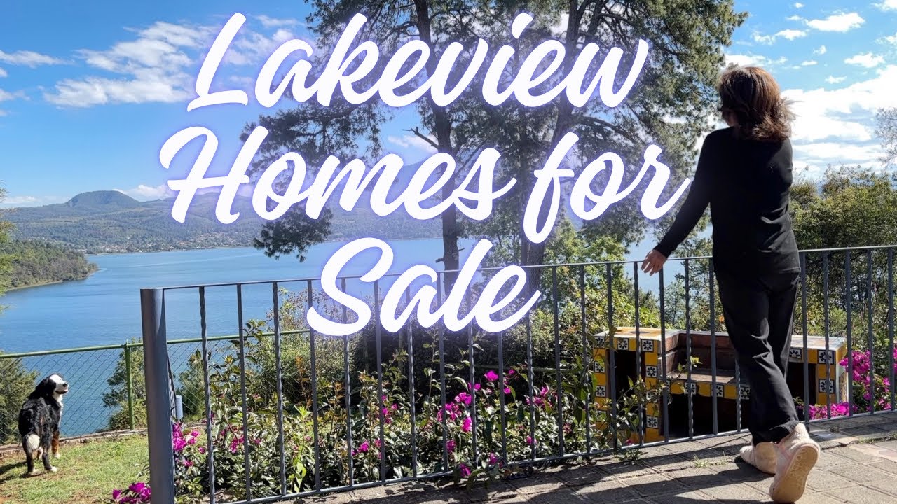 Two Gorgeous Homes for Sale in Central Mexico with Stunning Lake Views