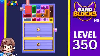 Sand Blocks Level 350 Solution Walkthrough