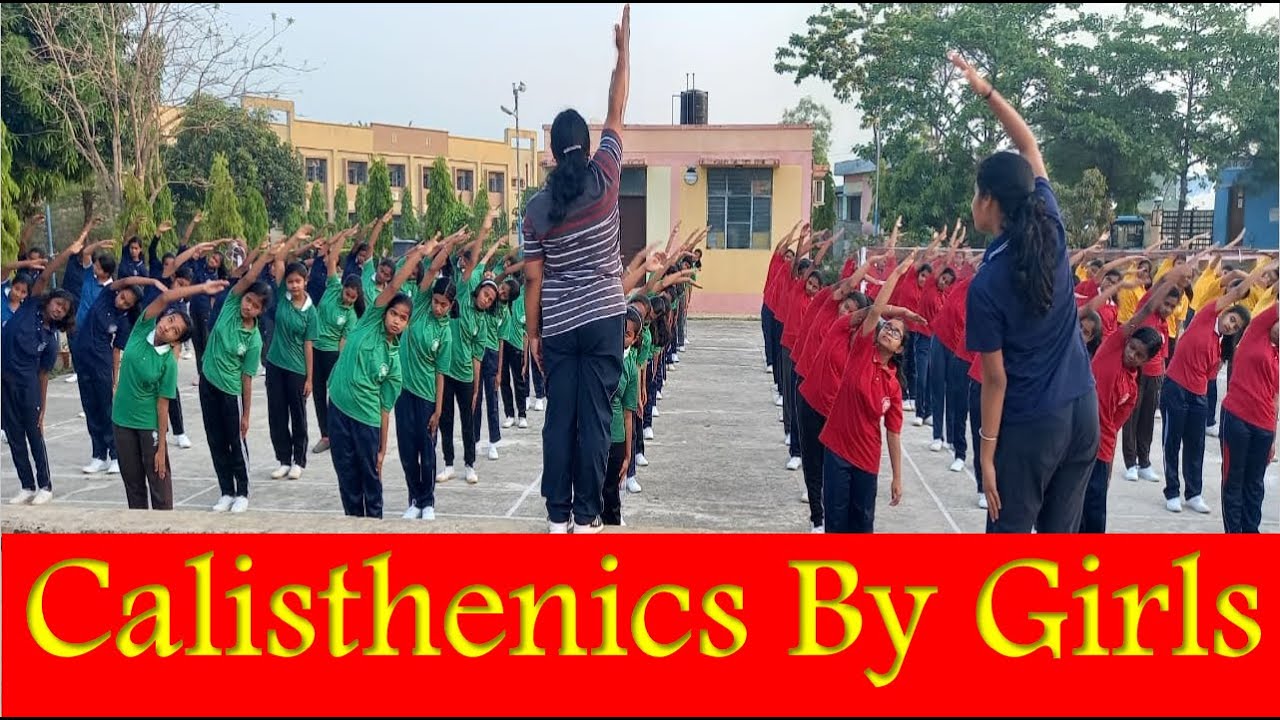 Calisthenics By Girls ||  Freehand Exercises By Girls Of JNV purulia
