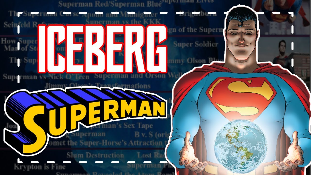 MEGA ICEBERG DEFINITIVO DE  SUPERMAN (con datos extras)