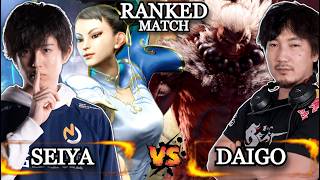 🔥SF6 ▰ Seiya (Chun Li) VS Daigo (Akuma) ▰ God Level🔥