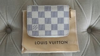 Louis Vuitton Damier Azur Zippy Coin Purse – Savonches