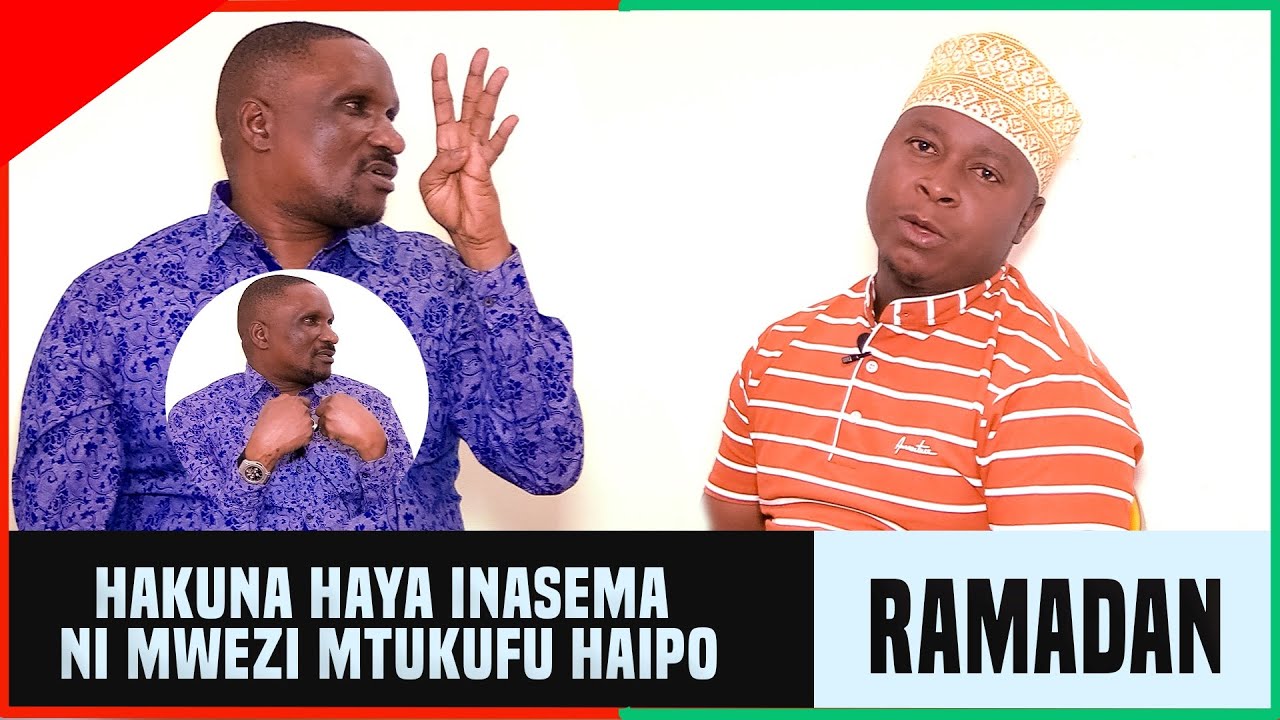 DR.SULLE AWAIJIA JUU WANAOMPINGA/RAMADHAN HAIJATAJWA KATIKA HAYA KUA NI MWEZI MTUKUFU SOMENI