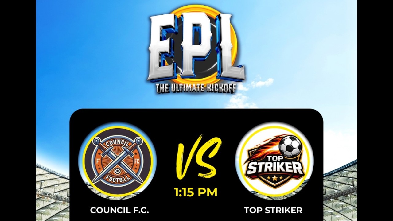 NTENSE Match! Council vs Top Strikers | UTech EPL Football
