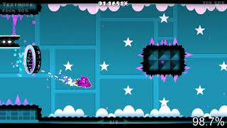 Dying at the Last Possible Frame on Every Geometry Dash Main Level