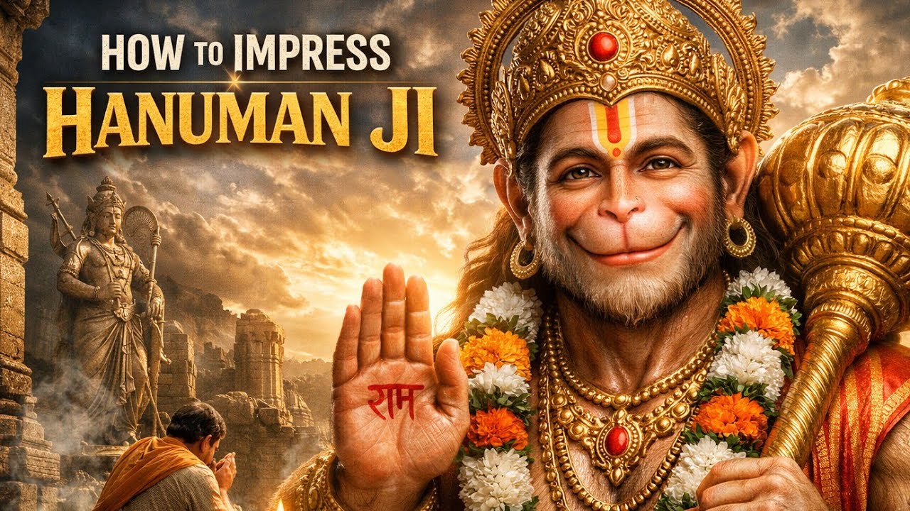 HOW TO IMPRESS HANUMAN JI ? || JAI SRI RAM || JAI BAJRANGBALI || MUKHDA MELODIOUS
