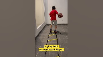 Agility Drill using Cones and Ladder to Improve Speed and Explosive Power for 8 years old Kids