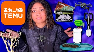 #1 Cheapest Place for Reptile Supplies | Trying Temu