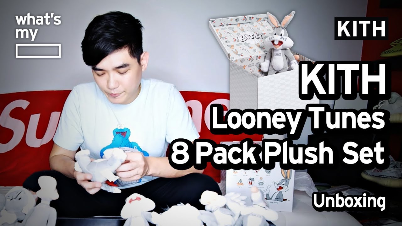 Most hyped plush unboxing! Kith x Looney Tunes
