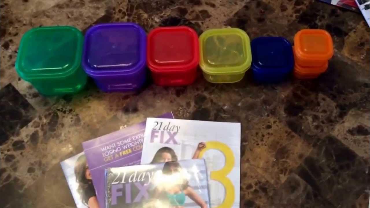 21 Day Fix Nutrition Plan - How it Works (Containers Explained