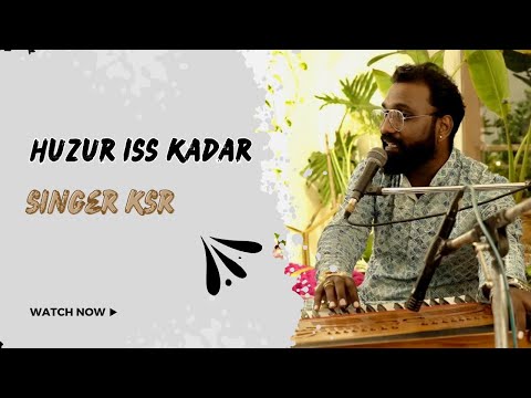 Huzur iss kadar || Singer KSR || Live concert at NSCI Delhi #singerksr #song #oldisgold #music #art