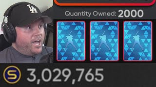 I BOUGHT 3 MILLION STUBS AND 2,000 PACKS! | MLB The Show 21 | Packs #15