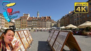 Best of Warsaw (4K) - Old Town Market Square, St. John’s Archcathedral, St Anne’s Church Bell Tower