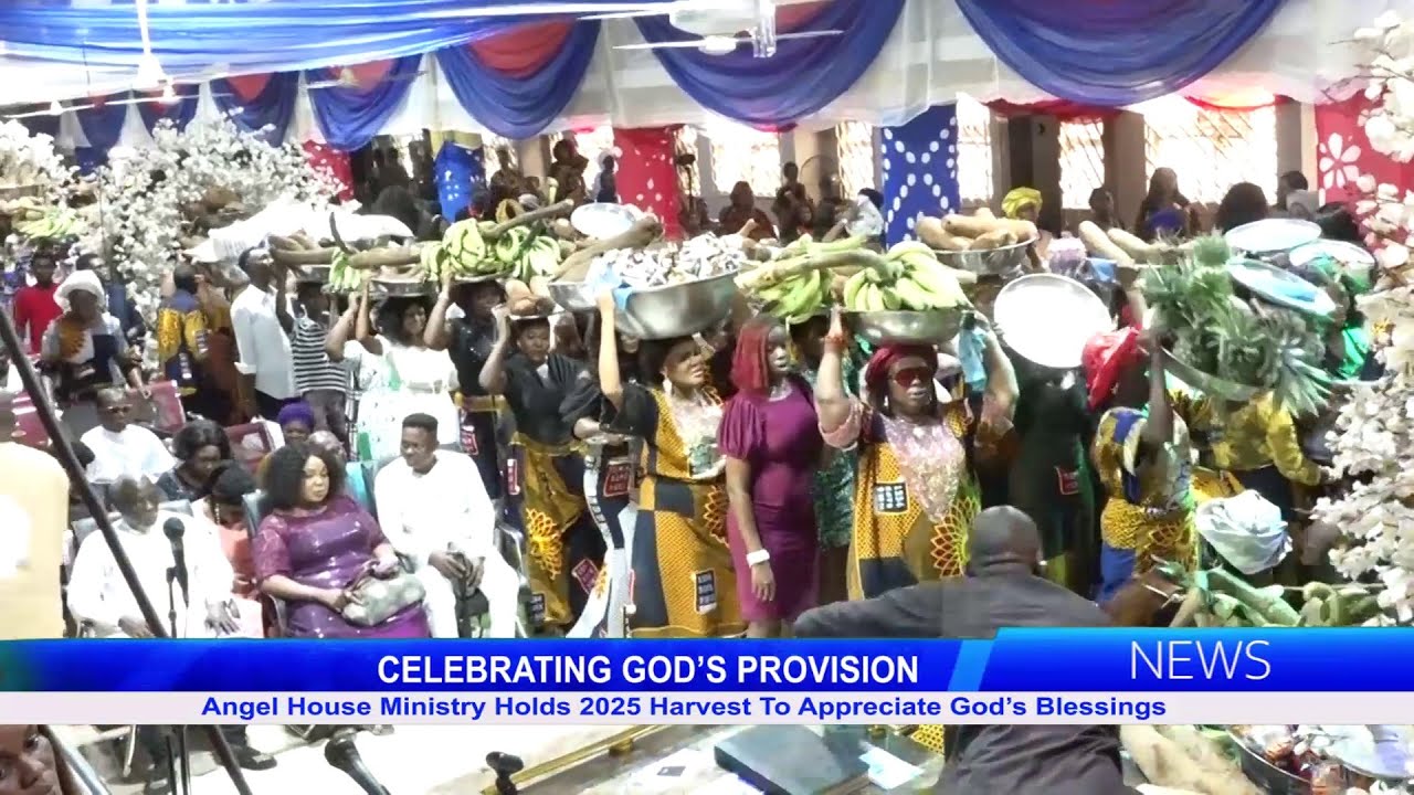 Angel House Ministry Holds 2025 Harvest To Appreciate God's Blessings ...