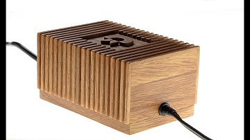 Making of Commodore 64 wooden psu case (Timelapse)