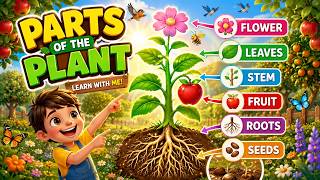 Science for Kids | Roots, Stem, Leaves, Flower, Fruit & Seeds | Parts of a Plant Song for Kids