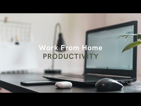 10 Productivity Tips for Working from Home