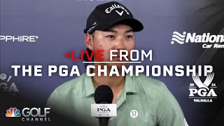 Players react to Scheffler arrest, Valhalla tragedy | Live From the PGA Championship | Golf Channel Resimi