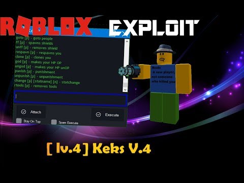 New Roblox Exploit Keks V4 666 Mini Gun Thomas Train And Much More Youtube - rtool roblox