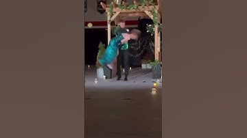 prom 2023 entrance #prom #fail #couple #beautiful #funny #ouch #boy #girl #dress #flip #spin