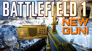 Battlefield 1: New Perino Machine Gun and New Map! In The Name of the Tsar DLC CTE (1440p)