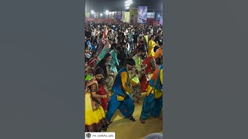 અખંડ મોજ day 4 💛 | Gujju Famous Garba | Vanbha Zala | #shorts #viralshorts #garba #viral #navratri