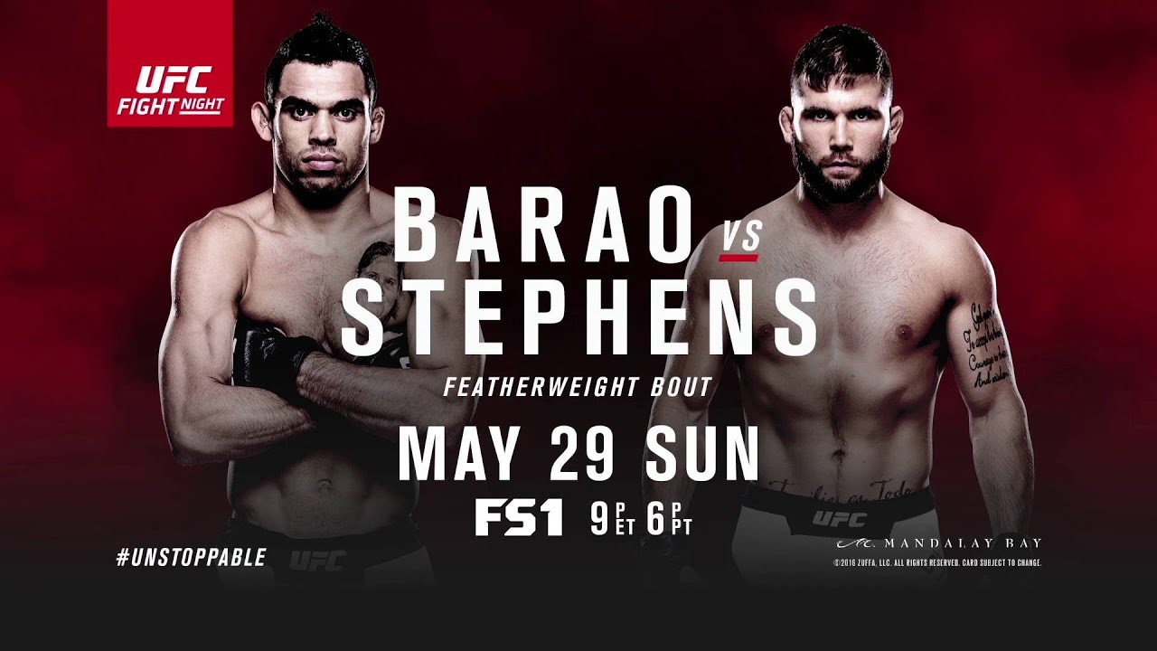 Fight Night Las Vegas Barao vs Stephens Joe Rogan Preview YouTube