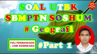 Latihan soal utbk sbmptn soshum 2020 + kunci jawaban #part 1