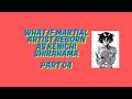 What If Martial Artist Reborn As Kenichi Shirahama Part 4