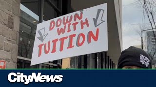 Montreal students protest Quebec’s tuition hikes